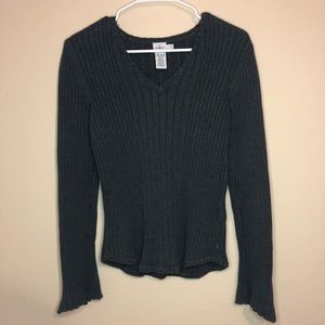 Calvin Klein Jeans V-Neck Long Sleeve